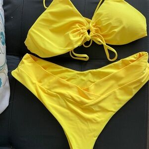 Yellow Bikini